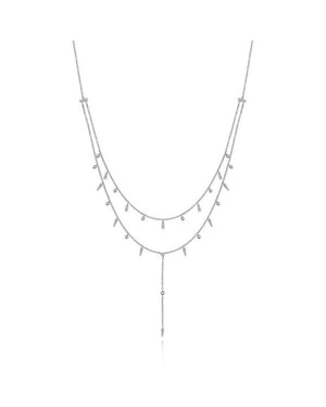 Gabriel & Co. Kaslique Diamond Y Necklace