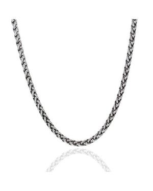 David Yurman Classic Wheat Necklace in Sterling Silver