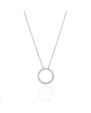 Diamond Circle of Life Necklace