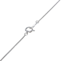 Ruby and Diamond Star Drop Necklace
