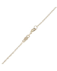 Pear Garnet Scroll Motif Drop Necklace