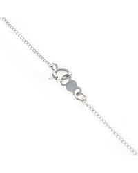 3 Stone Pear Shaped Diamond Drop Necklace