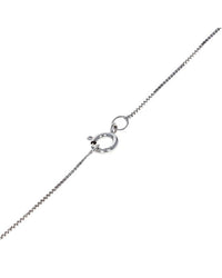 Open Heart with Diamond Accent Necklace