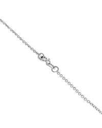 Ruby and Diamond Pear Shape Drop Necklace