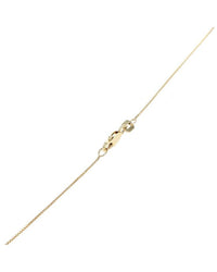 Fancy Cut Prasiolite Drop on Box Chain Necklace