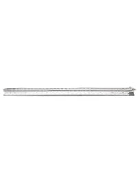 Franco Link Chain Necklace in White Gold