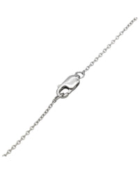 Burmese Ruby and Diamond Halo Drop Necklace in Platinum