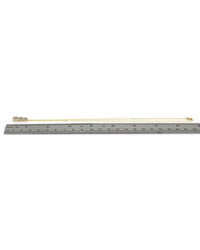 3 Station Diamond Halo Graduated Drop Necklace in White and Yellow Gold