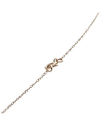 Amethyst Open Heart Necklace in Yellow Gold