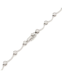 Diamond Scalloped Necklace in Gold