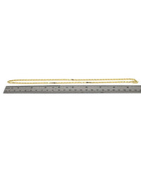 Baht Chain Necklace in 22K Gold