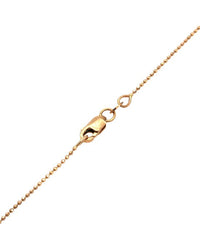 Pave Diamond and Blue Sapphire Evil Eye Drop Necklace in Rose Gold