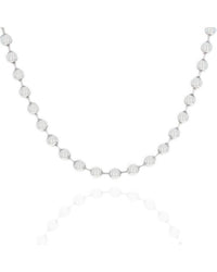 Sterling Silver Ball Necklace