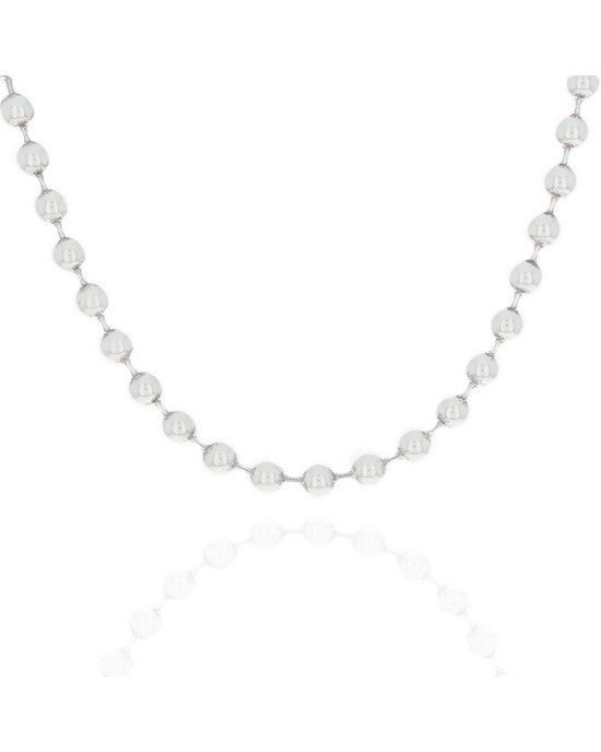 Sterling Silver Ball Necklace