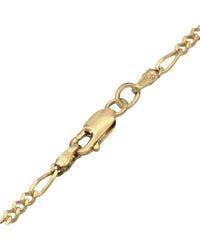 Large Open Cut Crucifix Necklace in Yellow Gold