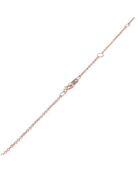 Le Vian Amethyst and Diamond Open Crossover Heart Necklace