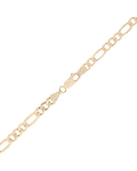 Figaro Chain Necklace in Yellow Gold