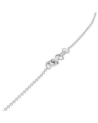 EFFY Diamond Lattice Drop Necklace in White Gold