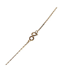 Diamond Floral Halo Drop Necklace in Yellow Gold
