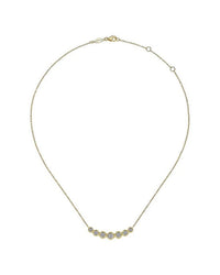 Gabriel & Co. Contemporary Collection Diamond Curved Bar Necklace