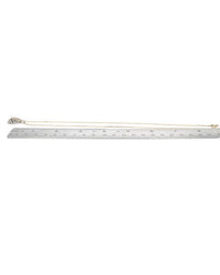 Diamond Beaded Crossover Drop on Cable Chain