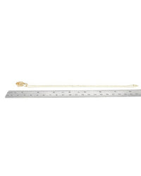 Citrine Solitaire Drop Necklace in Yellow Gold