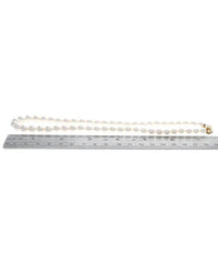 Akoya Pearl Strand Necklace with 18K Pearl Clasp