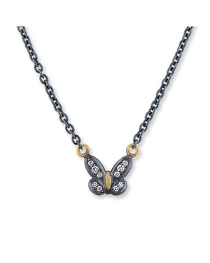Lika Behar Butterfly Valley Diamond Butterfly Station Necklace