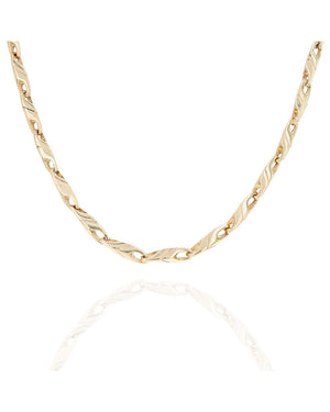 Custom Twisted Mariner Link Chain