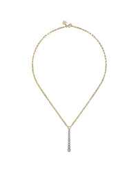 Gabriel & Co. Contemporary Collection Diamond Vertical Bar Necklace