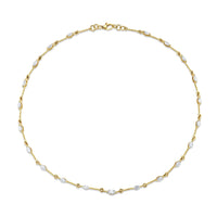 Marquise Diamond Station Necklace