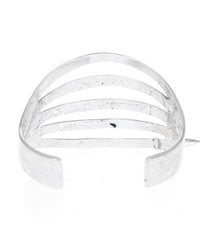 Navajo Katalina Scott Sterling Silver Cuff Bracelet