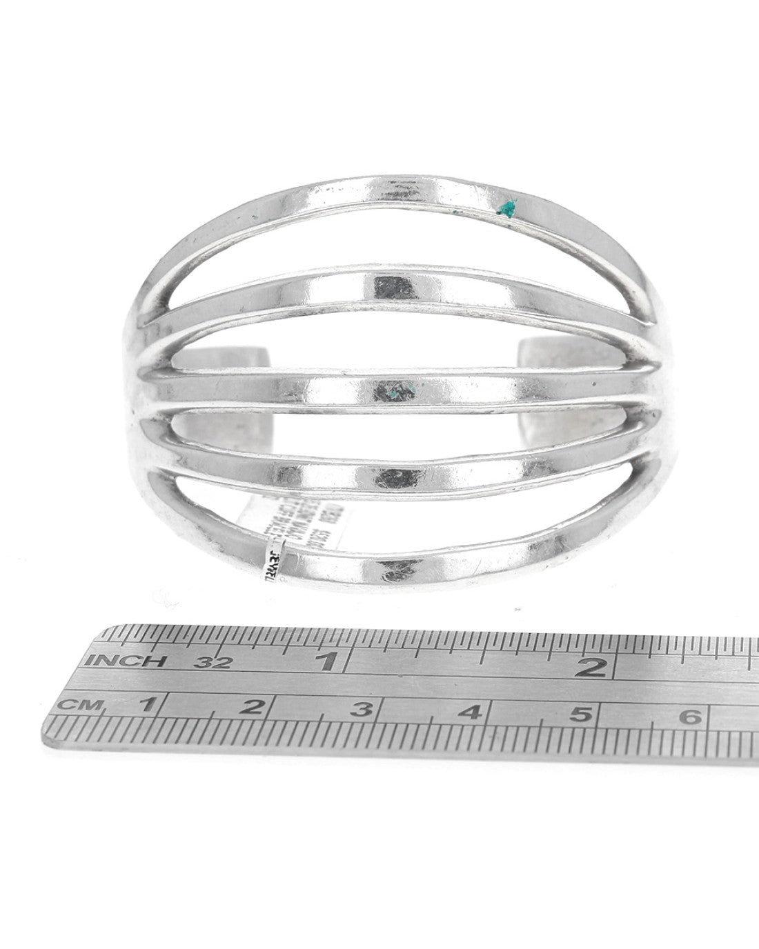 Navajo Katalina Scott Sterling Silver Cuff Bracelet