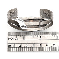 Navajo Sterling Silver Thunderbird Cuff Bracelet