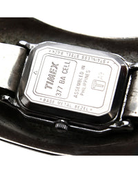 Navajo J. Wright Sterling Silver Watch Cuff Bracelet