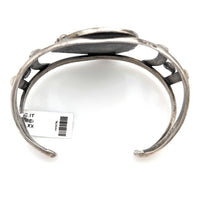 Navajo Sterling Silver & Turquoise Cuff Bracelet