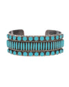 Zuni Sterling Silver Turquoise Bracelet