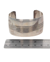 Navajo Sterling Silver Cuff Bracelet