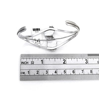 Navajo Sterling Silver & Turquoise Cuff Bracelet