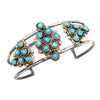 Zuni Sterling Silver & Turquoise Cuff Bracelet