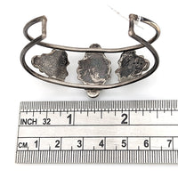 Zuni Sterling Silver & Turquoise Cuff Bracelet