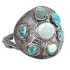 Navajo Sterling Silver & Turquoise Cuff Bracelet