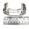 Navajo Louise Platero Sterling Silver & Turquoise Watch Cuff Bracelet
