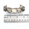 Navajo Sterling Silver & Turquoise 5 Stone Cuff Bracelet