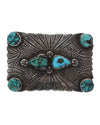 Navajo Sterling Silver & Turquoise Buckle