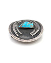 Navajo Sterling Silver & Turquoise Buckle