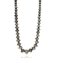 Navajo Betty Joe Sterling Silver Multi-Stone Blossom Necklace