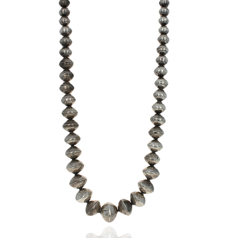 Navajo Betty Joe Sterling Silver Multi-Stone Blossom Necklace