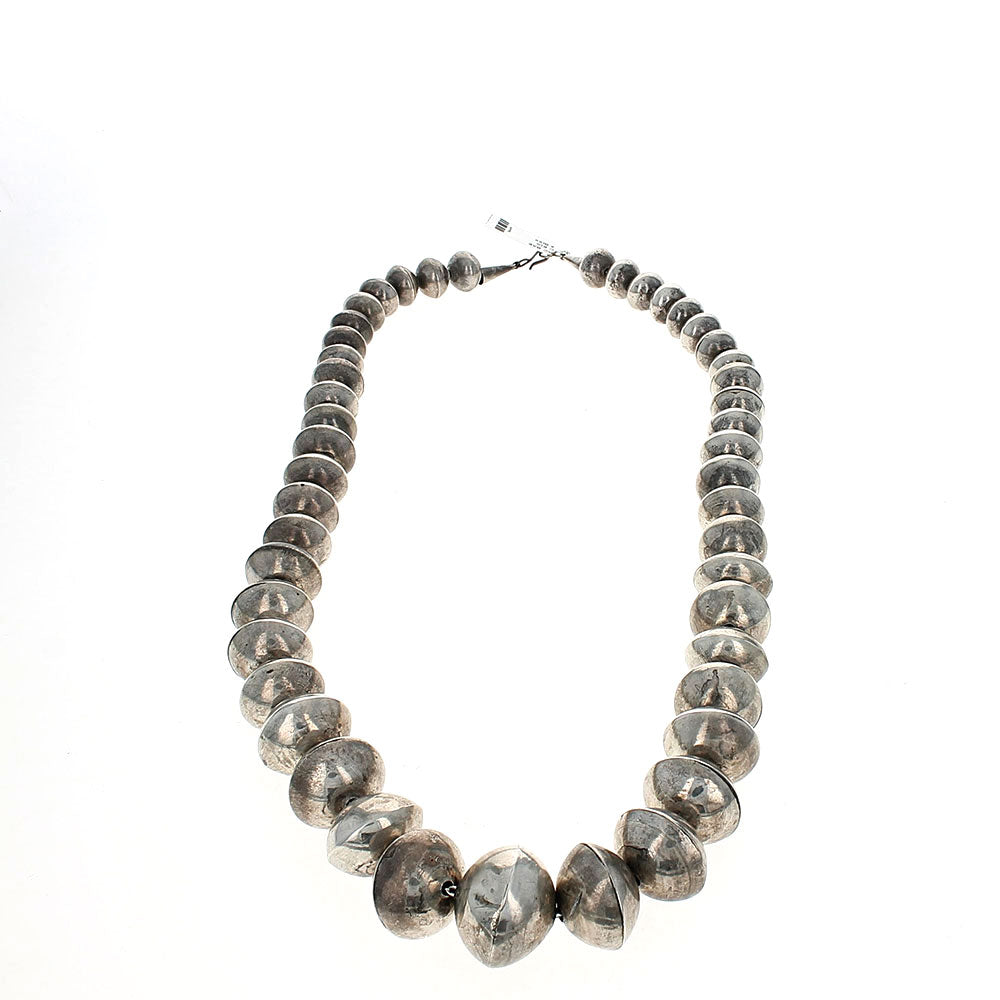 Navajo Betty Joe Sterling Silver Multi-Stone Blossom Necklace