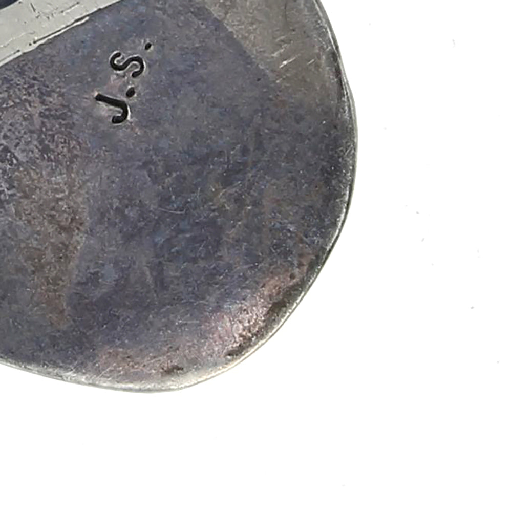 Navajo Jack Sampson Sterling Silver & Turquoise Cuff/Collar Necklace